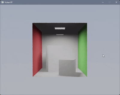Vulkan PT - Cornell Box